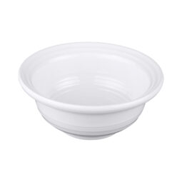 DSB55-W - Melamine Round Swirl Bowl - White