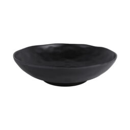 JW1012-B - Melamine Round Bowl - Black