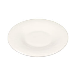 D6P-AW - Melamine Round Plate - Antique White