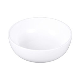M9R3-NW - Melamine Round Ring Bowl - White