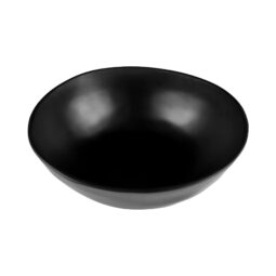 RT144R-B - Melamine Round Bowl - Black