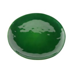 DG11R-GRG - Melamine Round Plate - Green Glaze