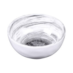 D4238R-BD - Melamine Round Bowl - Black Design
