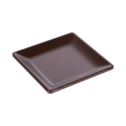 D55SQ-AUB - Melamine Square Plate - Aubergine