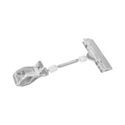TAGV07 - Polycarbonate Clip-on Spring Sign Holder - Clear Polycarbonate