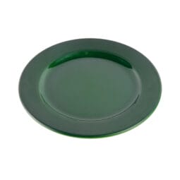 DGP9R-GRG - Melamine Round Plate - Green Glaze