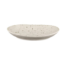 D1181OV-CC - Melamine Oval Plate - Chocolate Chip