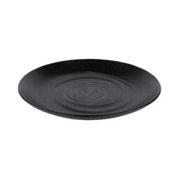 JW7007-B - Melamine Round Plate - Black