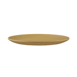 ECO1111R-RT - Melamine Round Plate - Rattan