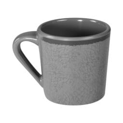 DC-G-M - Melamine Mug - Gray w/ Mojave Finish Decal