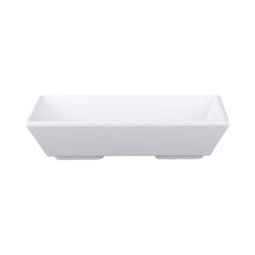 JW36-W - Melamine Rectangle Ramekin - White