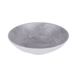 B30369-CM - Melamine Round Bowl - Cement