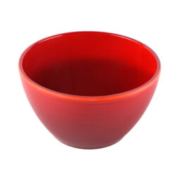 DGB45R-RG - Melamine Round Bowl - Red Glaze