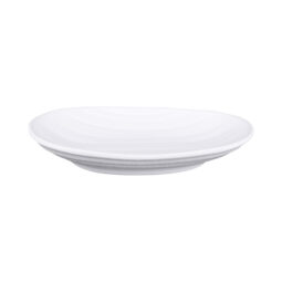 JW7307-W - Melamine Deep Oval Plate - White