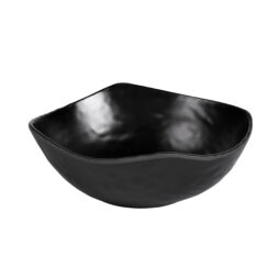 JW2015-B - Melamine Squarish Bowl - Black
