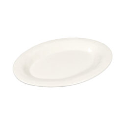 D912OV-AW - Melamine Oval Platter - Antique White
