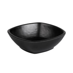 JW4033-B - Melamine Square Bowl - Black