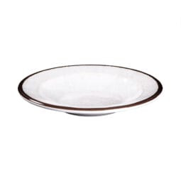 DB878M-W - Melamine Round Crackle Pasta/Soup Bowl - White
