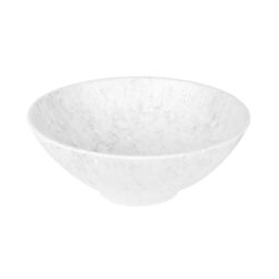 B382950-GYM - Melamine Round Bowl - Gray Marble