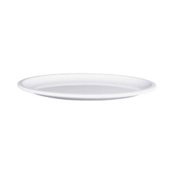 M1612OV-W - Melamine Oval Coupe Platter - White