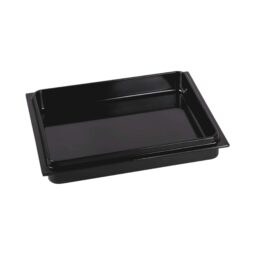 M7562LID-B - Melamine Rectangular Reversible Bin Lid - Black