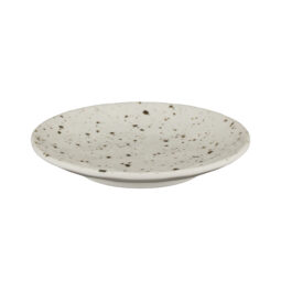 D61R-CC - Melamine Round Plate - Chocolate Chip