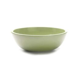 M115R4-WWG - Melamine Round Bowl - Weeping Willow Green