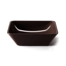 M10SQ-AUB - Melamine Square Bowl - Aubergine