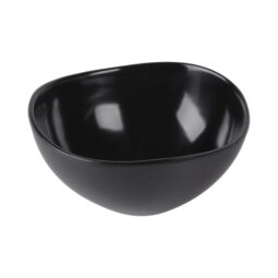 M65OV-B - Melamine Almost Oval Bowl - Black