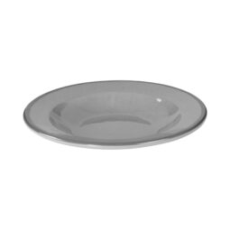 DB878M-G - Melamine Round Crackle Pasta/Soup Bowl - Gray
