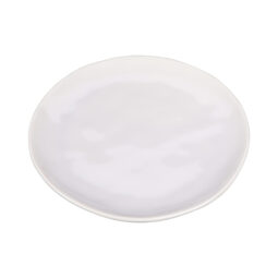 DG7R-CG - Melamine Round Plate - Cream Glaze