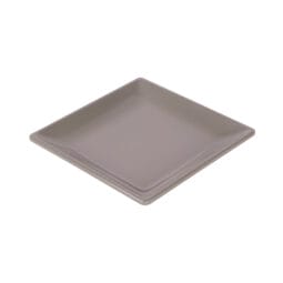 D77SQ-MR - Melamine Square Plate - Mushroom