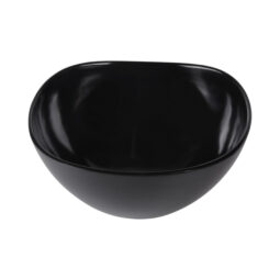 M10OV-B - Melamine Almost Oval Bowl - Black