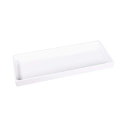 M6151-W - Melamine Rectangular Bin - White