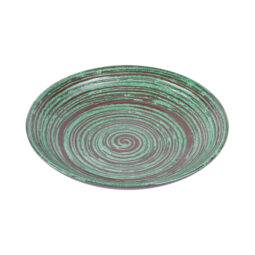 B395110-SDG - Melamine Round Bowl - Stardust Green