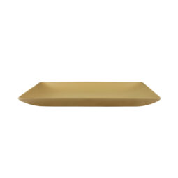 ECO1111SQ-RT - Melamine Square Plate - Rattan