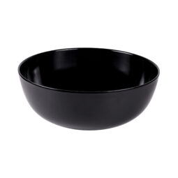 M15R6-B - Melamine Large Round Bowl - Black