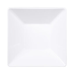 M1212SQ-NW - Melamine Square Bowl - White