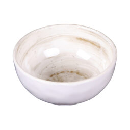 D4238R-TD - Melamine Round Bowl - Taupe Design