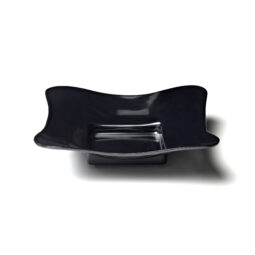 M14SQW-B - Melamine Square Bowl - Black
