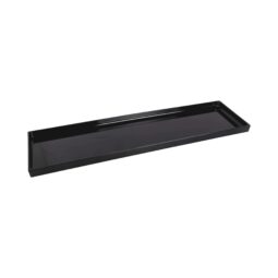 M8301-B - Melamine Rectangular Bin - Black