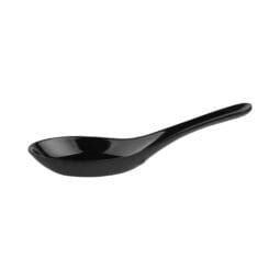 151-RT-B - Melamine Spoon - Black
