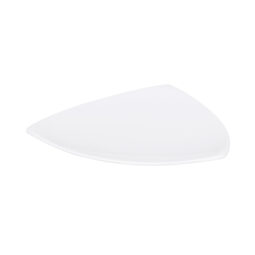 D11T-W - Melamine Triangle Plate - White