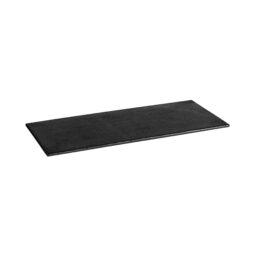 JW1054-B - Melamine Flat Rectangular Tray - Black