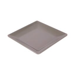D99SQ-MR - Melamine Square Plate - Mushroom