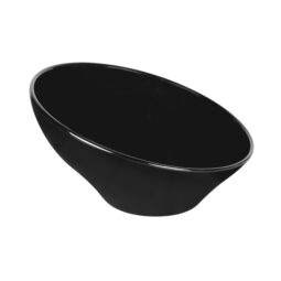 M115-B - Melamine Round Bowl - Black