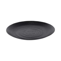 JW7010-B - Melamine Round Plate - Black