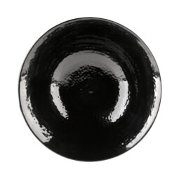D1010RR-B - Melamine Bowl - Black Matte Finish Outside/Black Gloss Finish Inside
