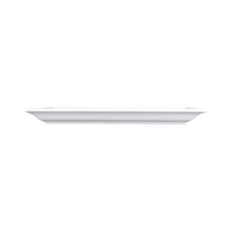 D7511RC-W - Melamine Rectangular Plate - White