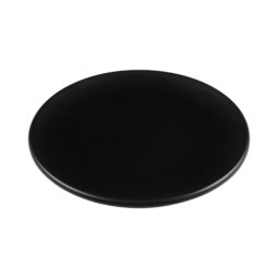 RT10R-B - Melamine Round Plate - Black